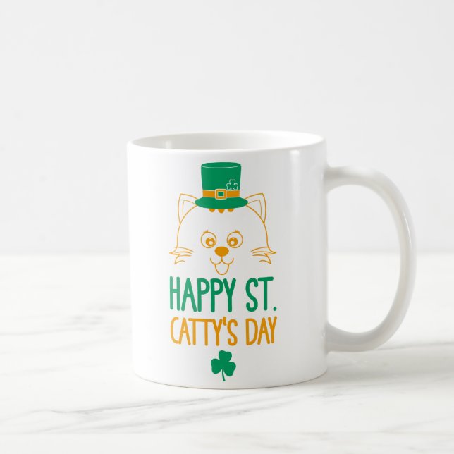 Mug Cat Leprechaun | Joyeuse St. Catty's Day (Droite)