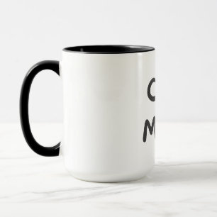 Mug Cat Maman Coeur Design Amoureux des chats minima