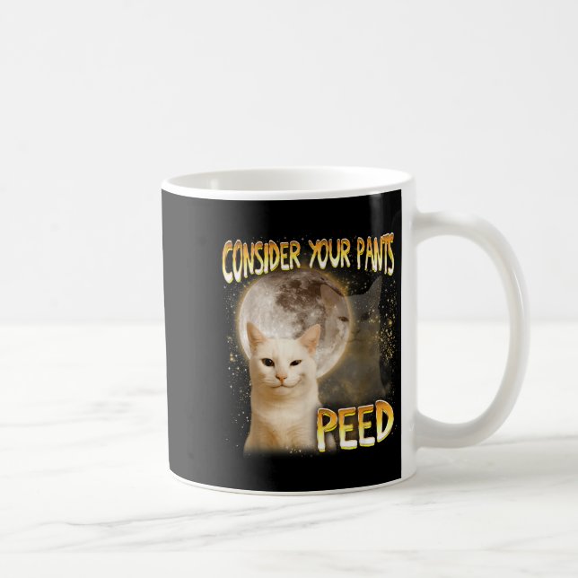Mug Cat Meme Cat Lover Cat Mom Funny Consider Your Pan (Droite)