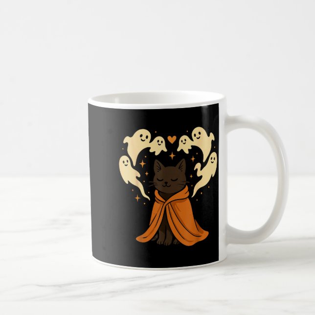 Mug Cat Meme Soky Cute Black Halloween  (Droite)