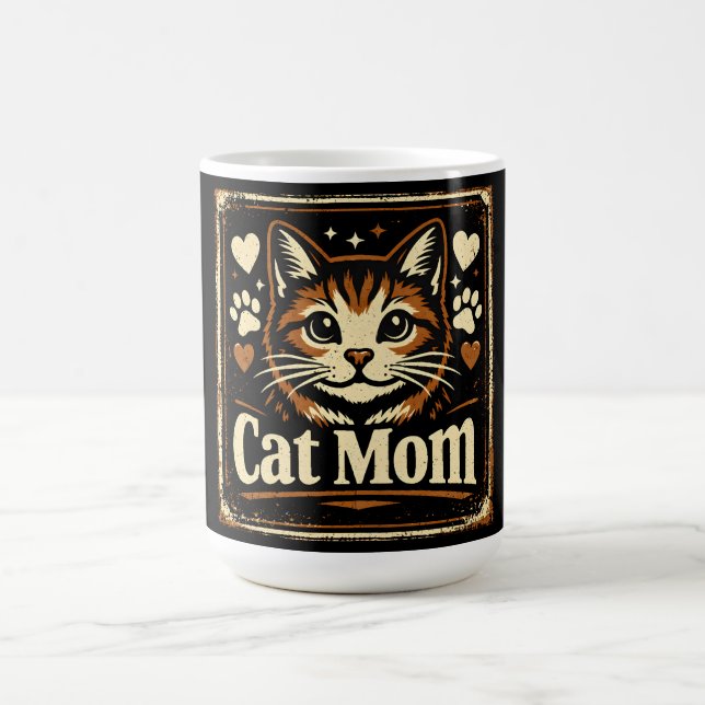 Mug Cat Mom – Proud Feline Mother Love (Centre)