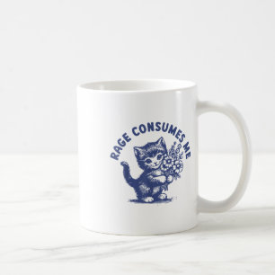 Mug Cat Rage Me Consume