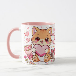 Mug Cat Valentine 