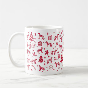 Mug Catahoula Leopard Chien Design de Noël