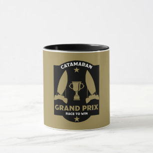 Mug Catamaran Hydrofoil Sailboat Racing
