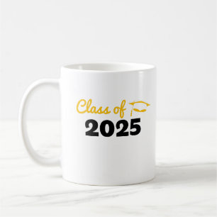 Mug Catégorie 2025 Année d'obtention du diplôme