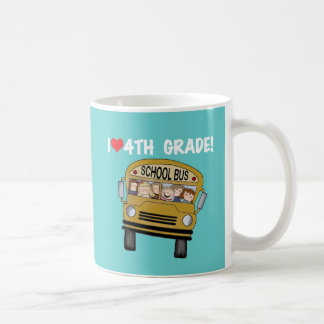Mug Catégorie d'amour de l'autobus scolaire I 4ème
