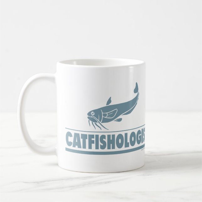 Mug Catfish -ologiste - Pêche, Cuisine (Gauche)