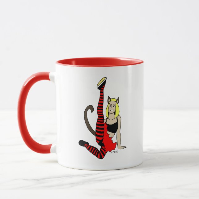 Mug catgirl (Gauche)