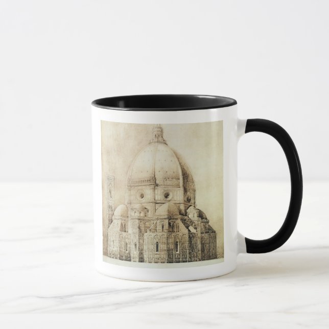 Mug Cathédrale de Florence de l'est, des 'fragments (Droite)