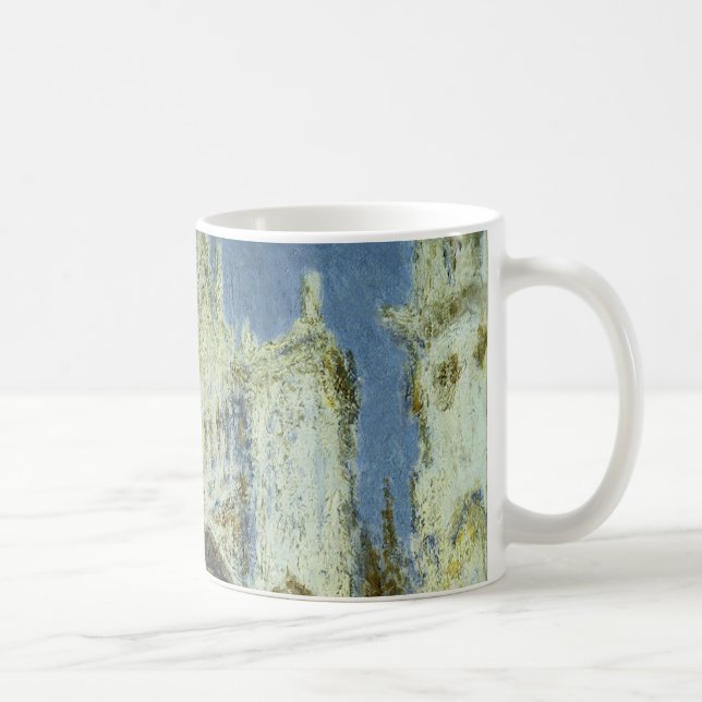 Mug Cathédrale de Rouen, façade ouest, soleil, Claude  (Droite)