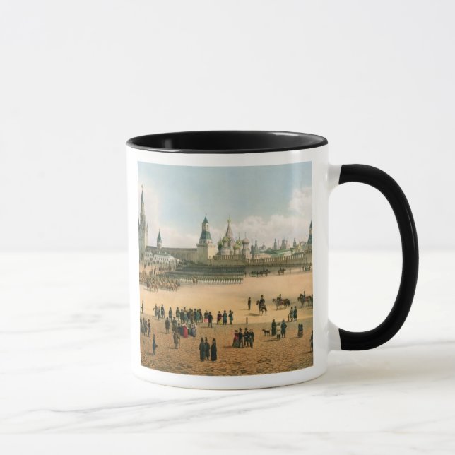 Mug Cathédrale de St Basil vue de Kremlin, de (Droite)
