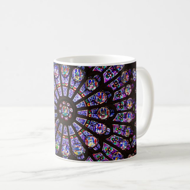 Mug Cathédrale Notre-Dame de Paris Rose (Devant droit)