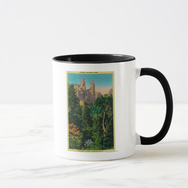 Mug Cathédrale Spires et la Vallée de Yosemite (Droite)