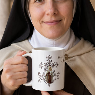 Mug Catholic Mont Carmel Vierge Marie Jésus