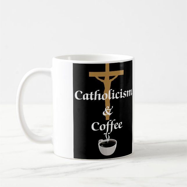 Mug Catholicisme et café (Gauche)
