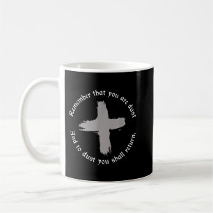 Mug Catholique Lent Ash Mercredi Rappelez-Vous Que Vou
