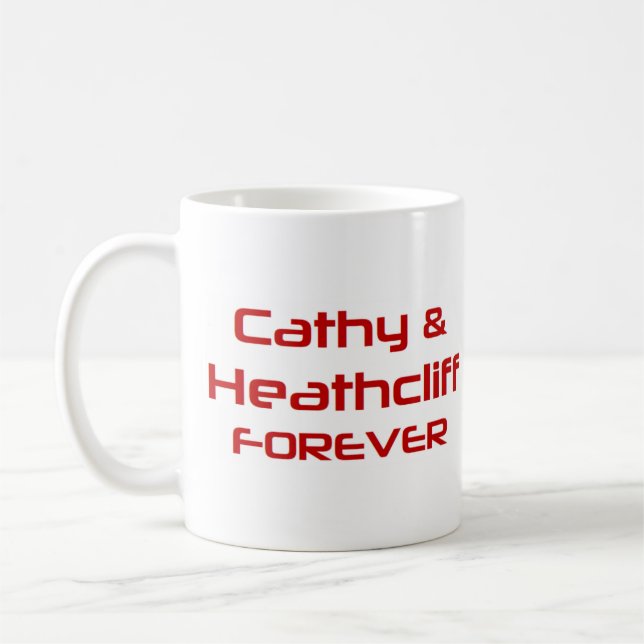 Mug cathy & heathcliff (Gauche)