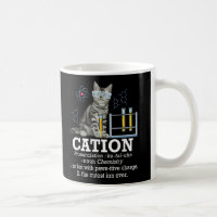 Cation Fun Chimie Humour Science Enseignant Chat P