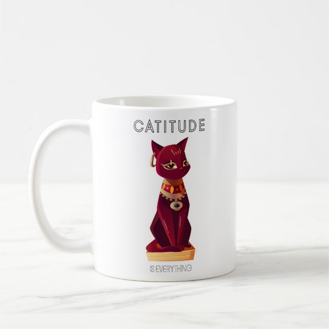 Mug CATITUDE est tout (Gauche)