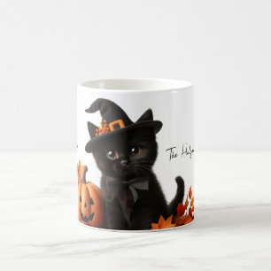 Mug Cat's halloween Family