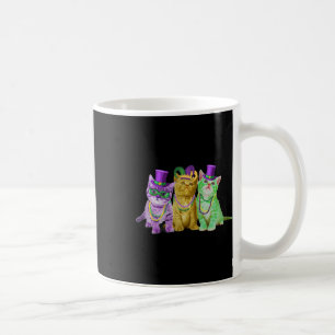 Mug Cats Kitten Kitty Mardi Gras Festival Party Cat Lo