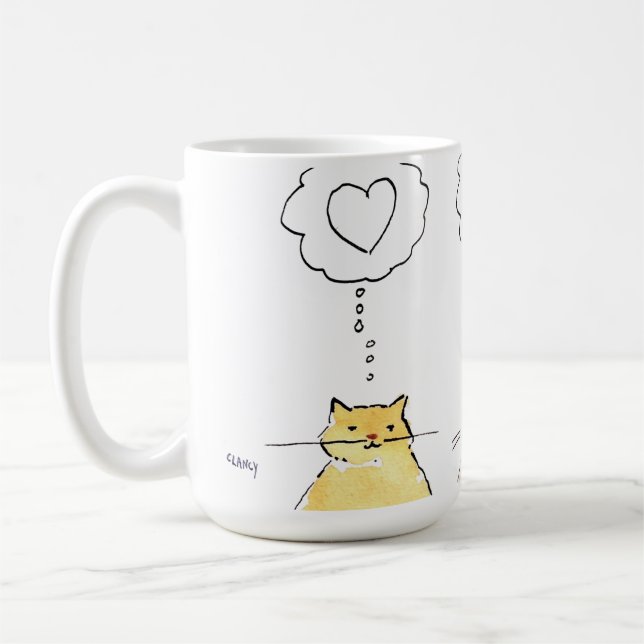 Mug CatsLoveLoveMouse (Gauche)