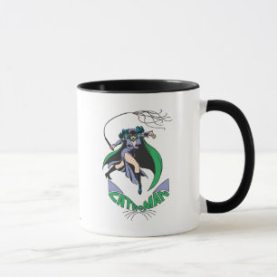 Mug Catwoman & Logo Green