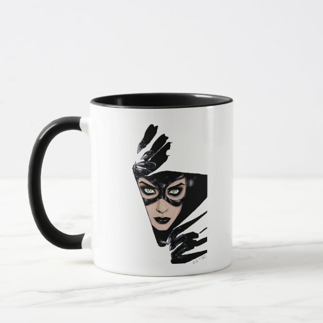 Mug Catwoman The Claws Are Out Cover Illustration (Gauche)