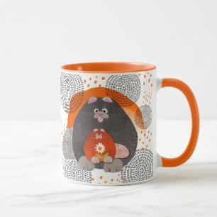 Mug CATZ PAJAMAZ 11 once muscade