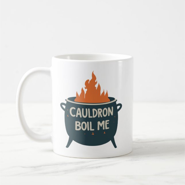 Mug Cauldron Boil Me : Une aventure fantasque dans la  (Gauche)