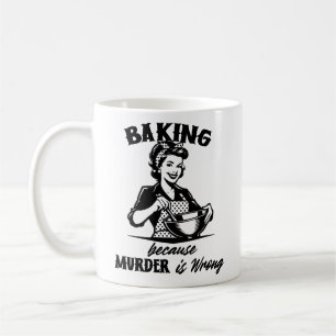 Mug Cause De La Cuisine Le Meurtre Est Mauvais Drôle R