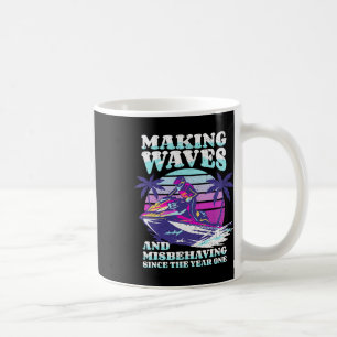 Mug Cavalier de moto aquatique Pwc I Faire des vagues