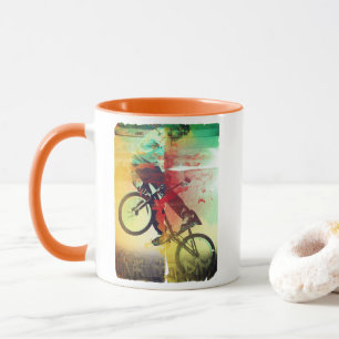 Mug Cavalier de vélo BMX Trick