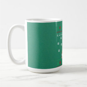 Mug Cavalier King Charles Spaniel Noël Sueur moche