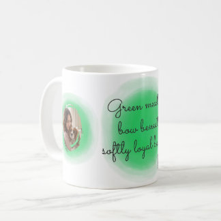 Mug Cavalier King Charles Spaniel Pastel Vert Personna
