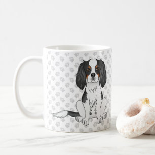 Mug Cavalier King Charles Spaniel tricolore Chien & Pa