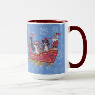 Mug Cavalier King Charles Spaniel Vacances d'hiver