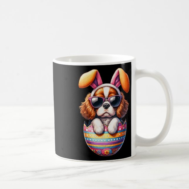 Mug Cavalier Roi Charles Espagnols Amoureux des chiens (Droite)