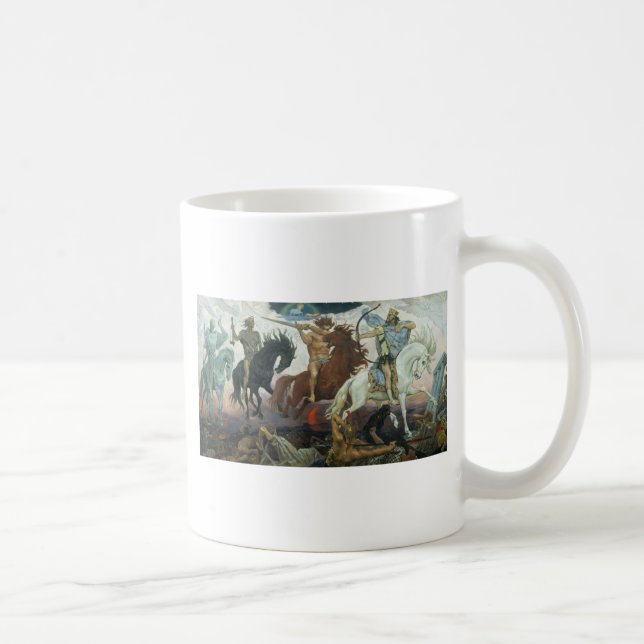 Mug Cavaliers de TheFour d'apocalypse par Viktor (Droite)