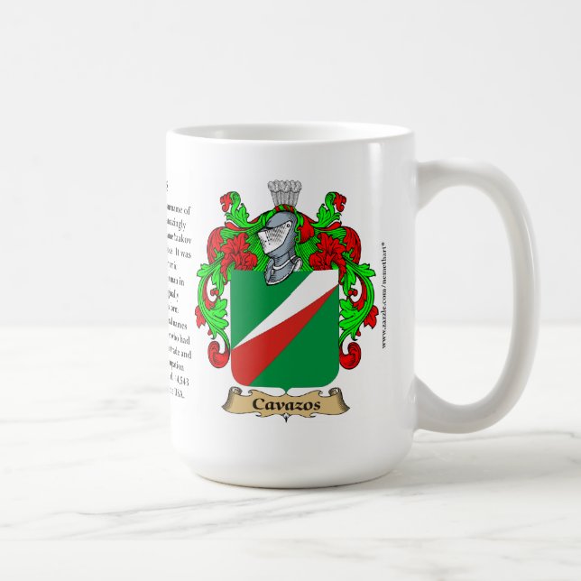 Mug Cavazos appellent, l'origine, la signification et (Droite)