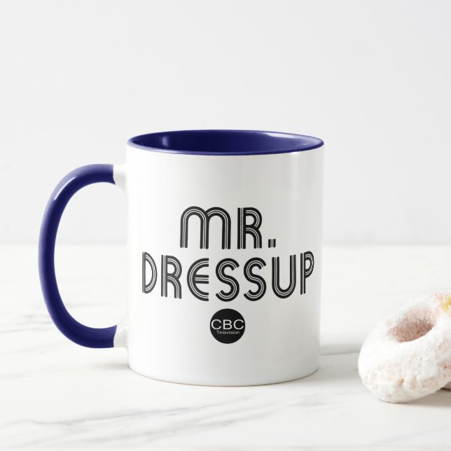 Mug CBC M. Dressup Titre Graphique (Avec donut)