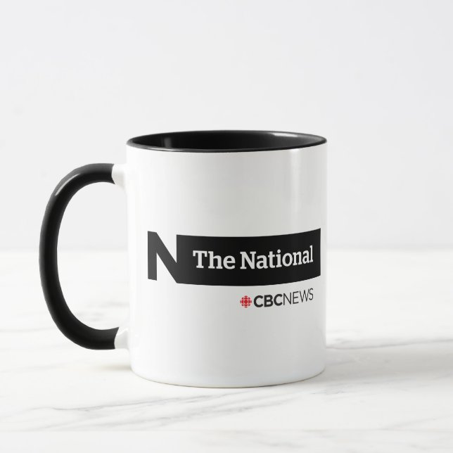 Mug CBC The National (Gauche)