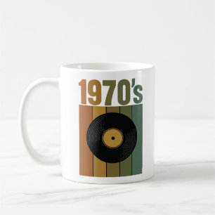 Mug Cd rétro vintage 1970