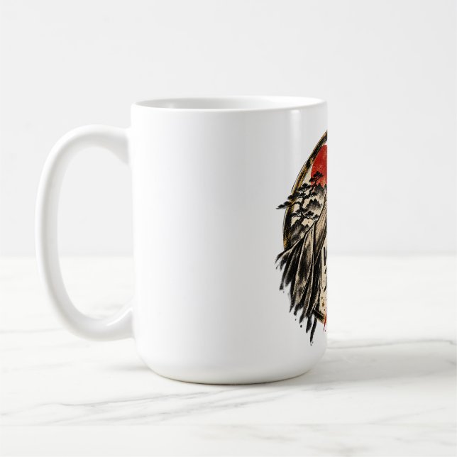 Mug Ce à quoi vous vous accrochez devient votre fardea (Gauche)