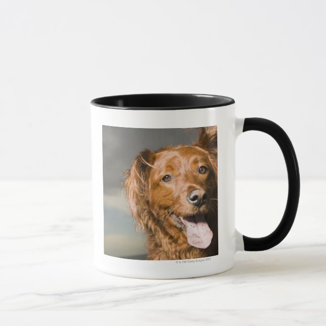 Mug Ce chien est chien d'arrêt d'or de partie (Droite)