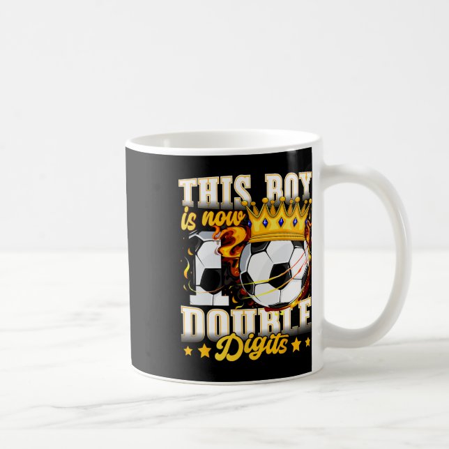 Mug Ce garçon a maintenant 10 ans à double chiffre Foo (Droite)