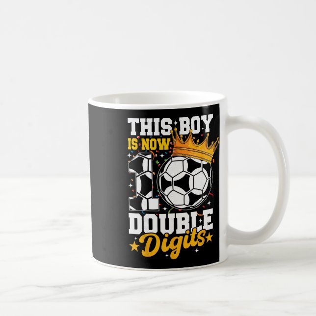 Mug Ce garçon a maintenant 10 ans à double chiffre Foo (Droite)