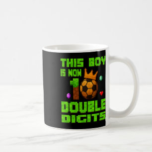 Mug Ce garçon a maintenant 10 ans à double chiffres So