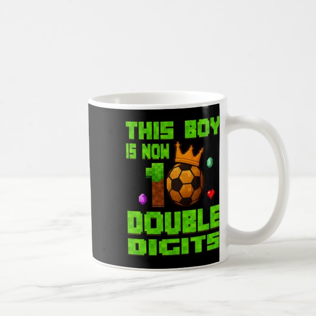 Mug Ce garçon a maintenant 10 ans à double chiffres So (Droite)